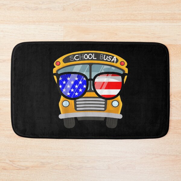 Item preview, Cool Bus with Sunglasses, School Bus Party  designed and sold by AlvaShop.