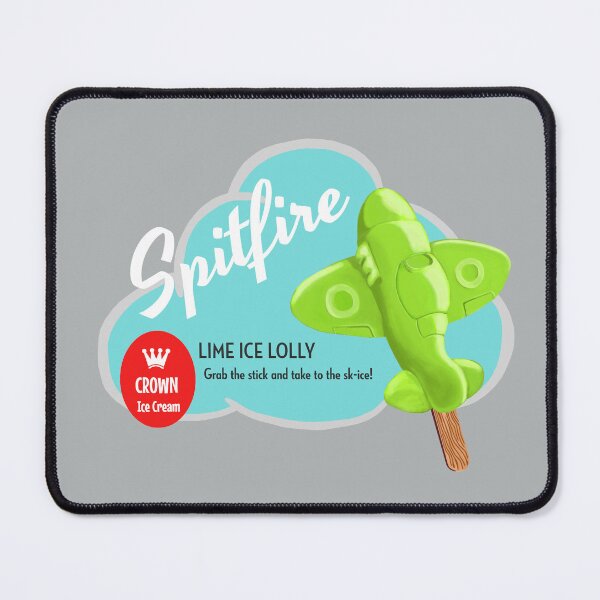 Item preview, Crown Ice Cream Ad: Spitfire Lime Ice Lolly designed and sold by slabafinety.