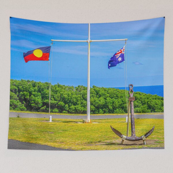 Item preview, Flags at Cape Otway designed and sold by Steven Jodoin.