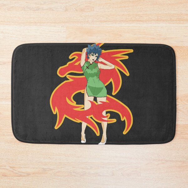 Item preview, Green Chinese Dress Anime Waifu Girl and Red Dragon designed and sold by Chubuter.