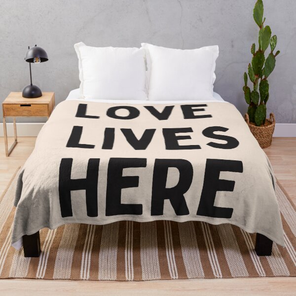 Item preview, Love Lives Here designed and sold by DemonicGloom.