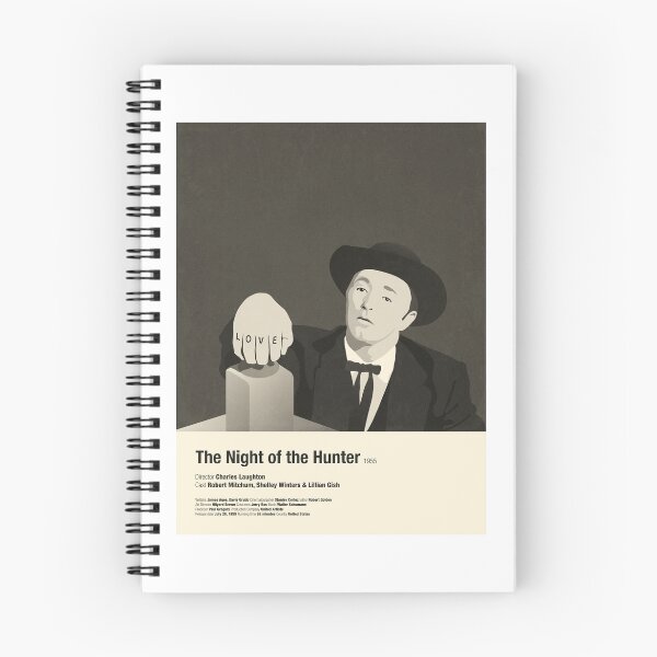 Item preview, Film Noir - The Night of the Hunter 1955 designed and sold by Film Noir Posters.