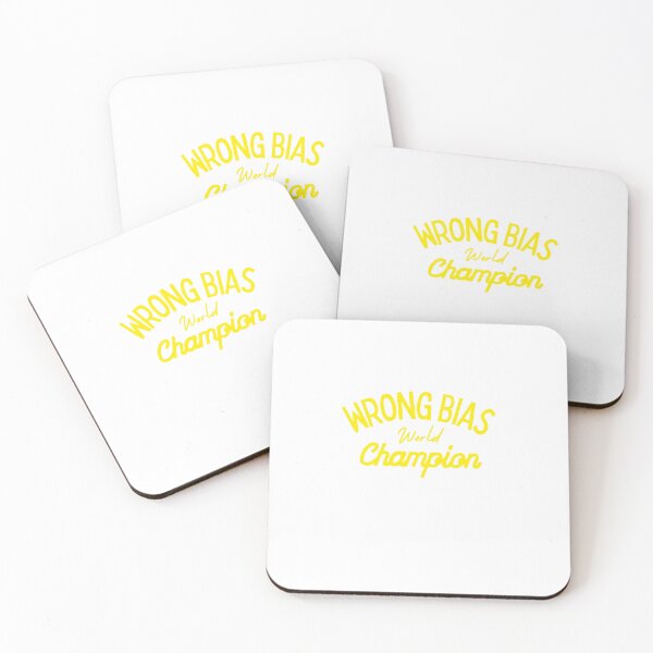 Item preview, WRONG BIAS WORLD CHAMPION yellow designed and sold by MIRYCO.
