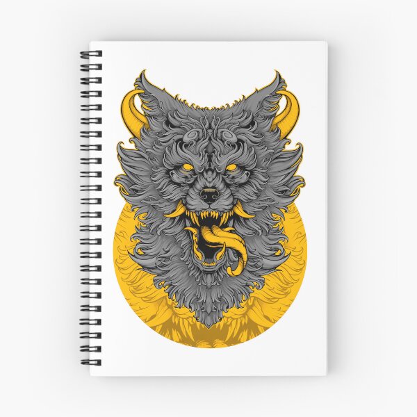 Item preview, Brutal Demon Wolf designed and sold by DmitriBurkov.