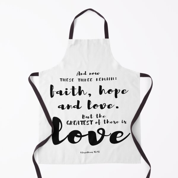Item preview, Bible verse 1 Corinthians 13:13 Christian quote designed and sold by AmeliasArtistry.