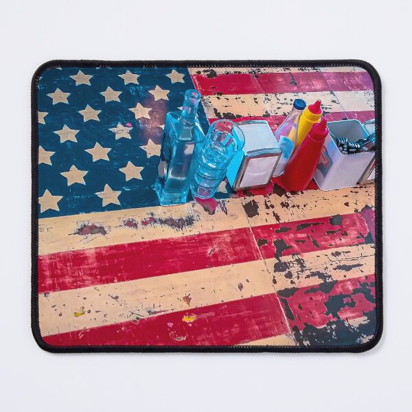 Item preview, American Flag Table at the Daylesford Diner designed and sold by Steven Jodoin.
