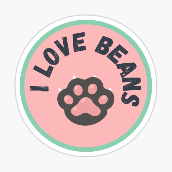 Item preview, I love beans designed and sold by TheCurvyPenguin.