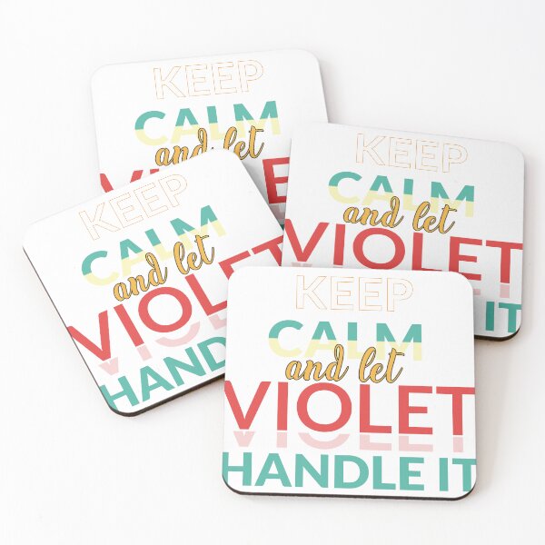 Item preview, Keep Calm and Let Violet It - VIOLET Name designed and sold by creativeMOW.
