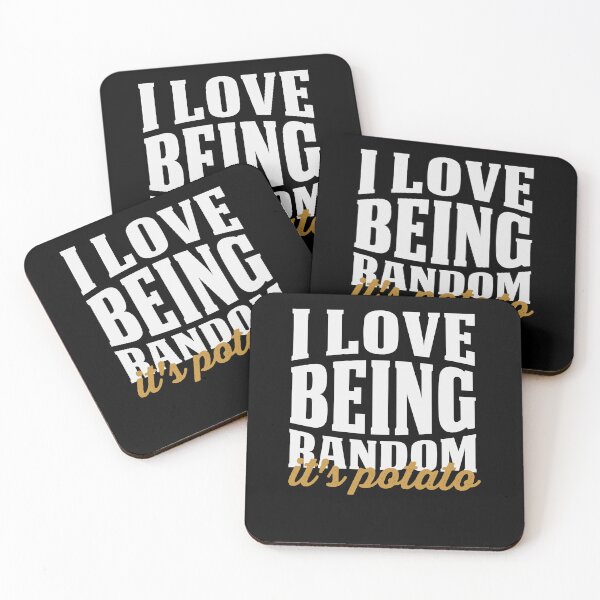 Item preview, I love being random it's potato Funny Sarcastic Gift Idea designed and sold by Chamssou.