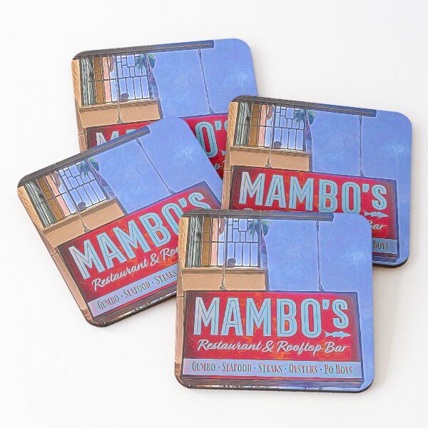 Item preview, Mambo's Restaurant and Rooftop Bar Bourbon Street designed and sold by Debra Martz.