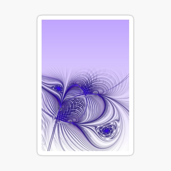 fliederfarben Sticker