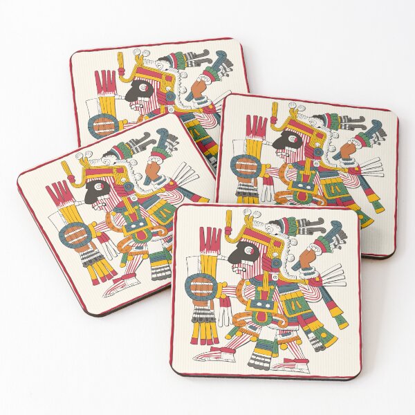Item preview,  Mixcoatl - Aztec Borgia Coaster designed and sold by Aztectees.