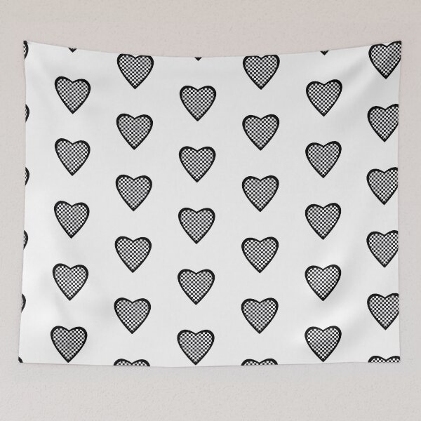 Item preview, Checkered Flag Heart designed and sold by abbyksbubble.