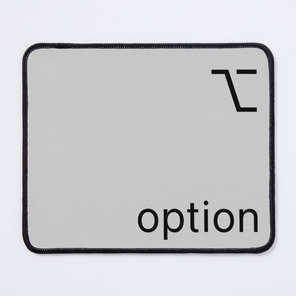 Artikelvorschau, Optionstaste der Mac-Tastatur (weiß) entworfen und verkauft von DeafNick.