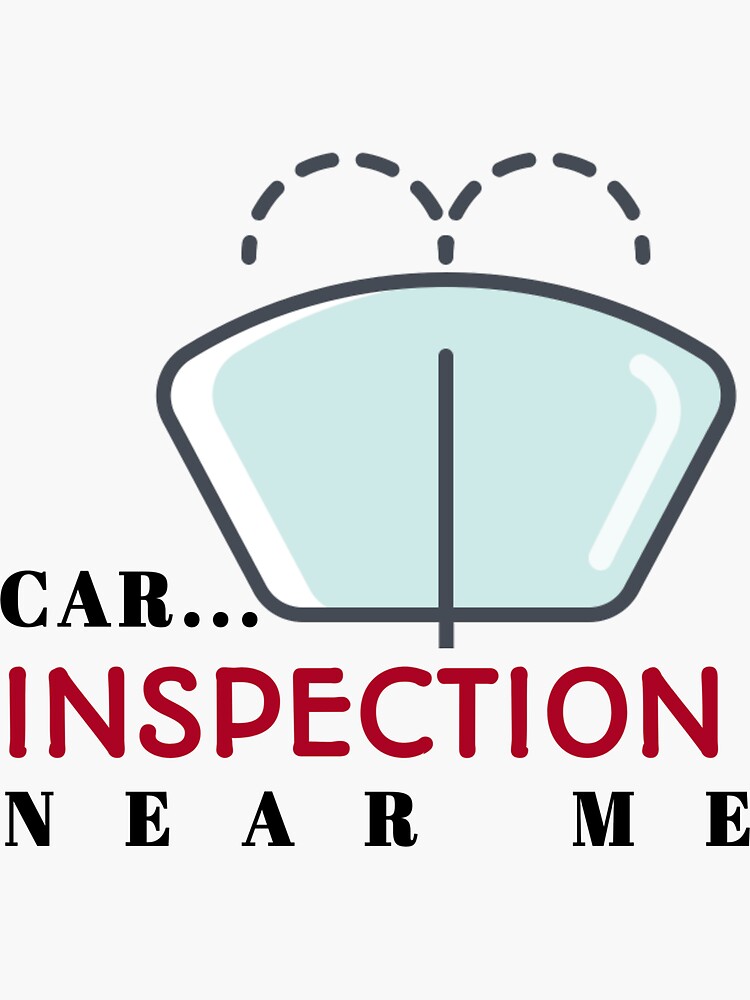 car-inspection-sticker-sticker-for-sale-by-bloom-stickers-redbubble