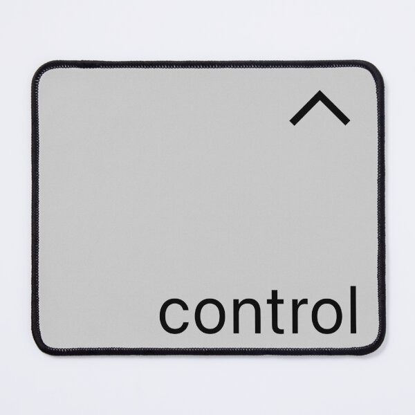 Aperçu de l'œuvre Bouton de contrôle du clavier Mac (blanc) créée et vendue par DeafNick.