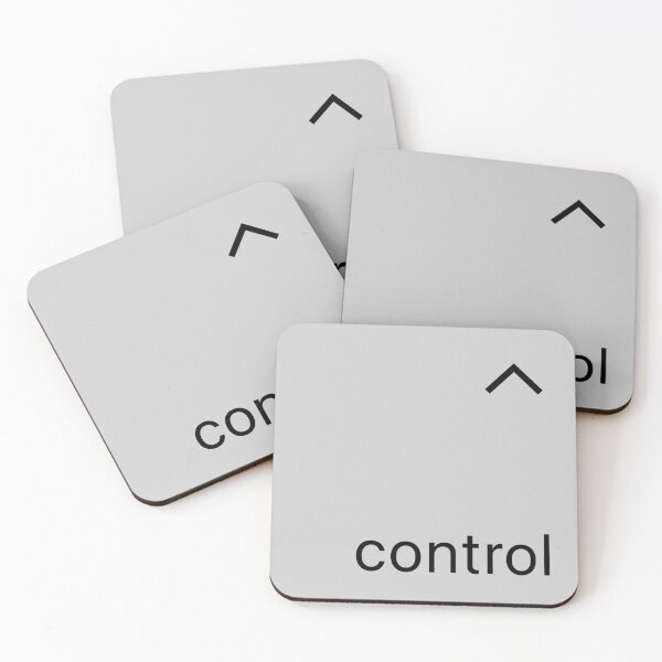 Item preview, Mac Keyboard Control Button (White) designed and sold by DeafNick.
