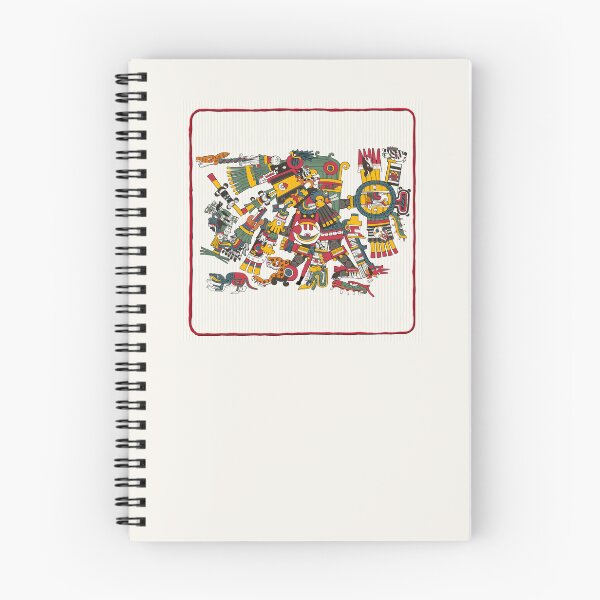 Item preview,  Tezcatlipoca Day Signs- Aztec Borgia Coaster designed and sold by Aztectees.