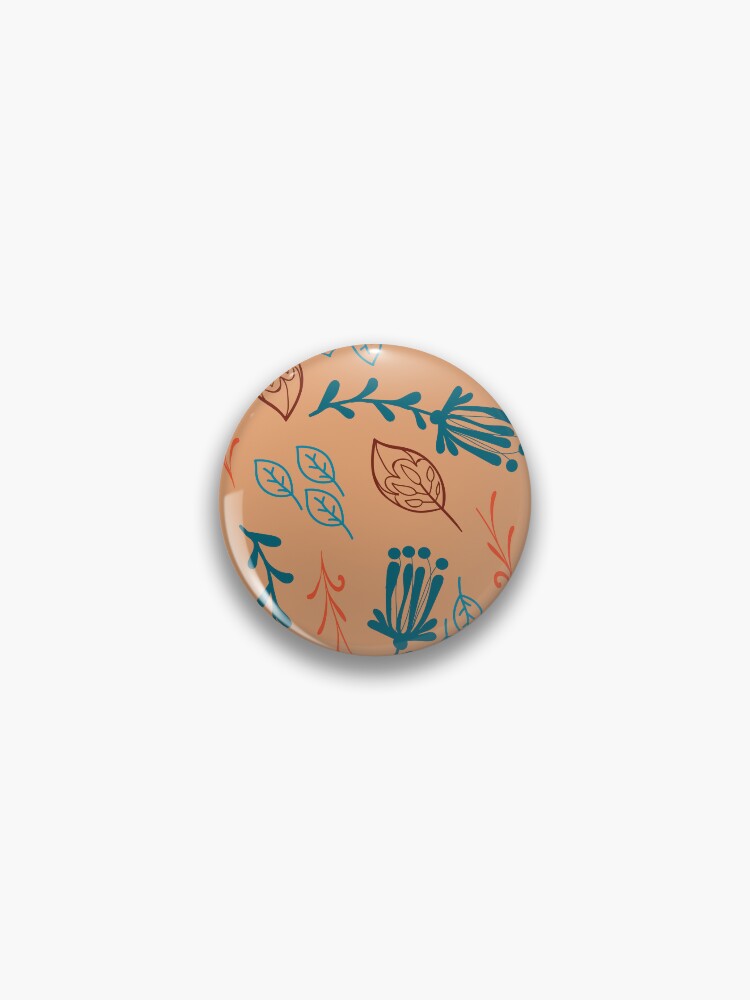Thumbnail 1 of 3, Pin, Flower Pattern Abstract designed and sold by KHALID2000.