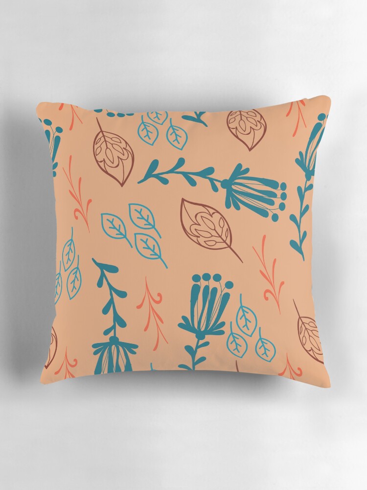 Thumbnail 3 of 4, Pillow, Flower Pattern Abstract designed and sold by KHALID2000.