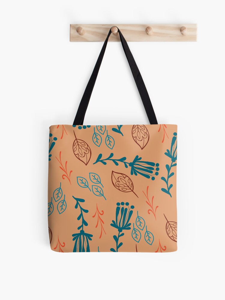 Thumbnail 1 of 2, Tote Bag, Flower Pattern Abstract designed and sold by KHALID2000.