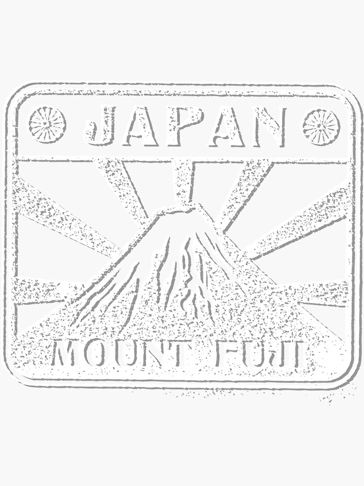 "Japan Stamp" Sticker for Sale by bubbliciousart Redbubble