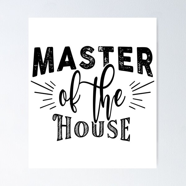 Item preview, El amo de la casa designed and sold by TheFoolsGallery.