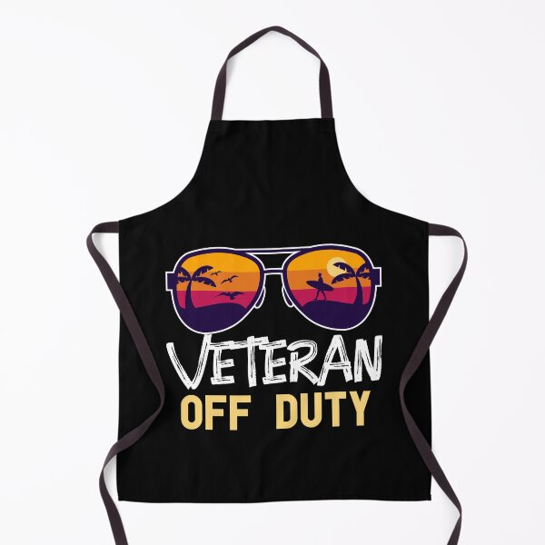 Item preview, Veteran Off Duty - Beach Time Off - Funny Summer Vacation designed and sold by Optix.