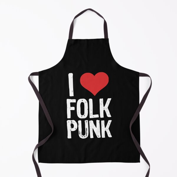 Item preview, I Love Folk Punk designed and sold by The "I Love Everything" Shop.