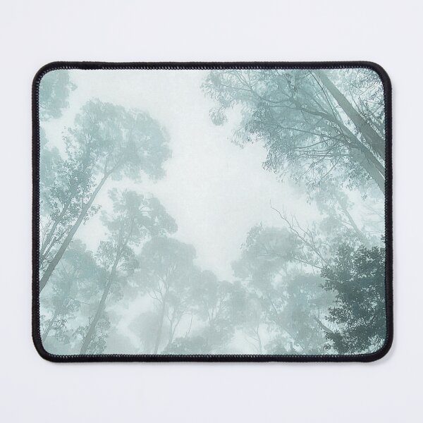 Item preview, Misty Forest Drawing, Dark Green Misty forest, Misty Dark Green Forest Aesthetic, Foggy Misty Dark Green Forest Aesthetic designed and sold by Trendymotion.