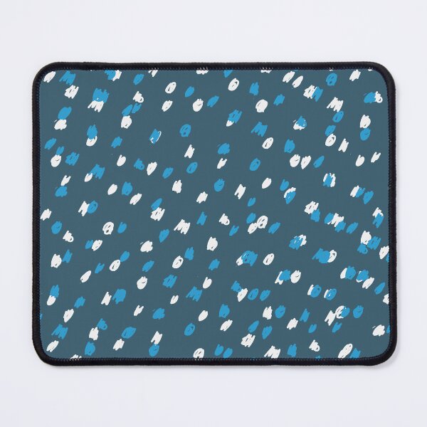 Item preview, dark teal blue and white speckled pattern designed and sold by DemonicGloom.