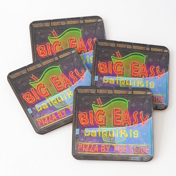Item preview, Big Easy Daiquiris and Pizza Bourbon Street designed and sold by Debra Martz.
