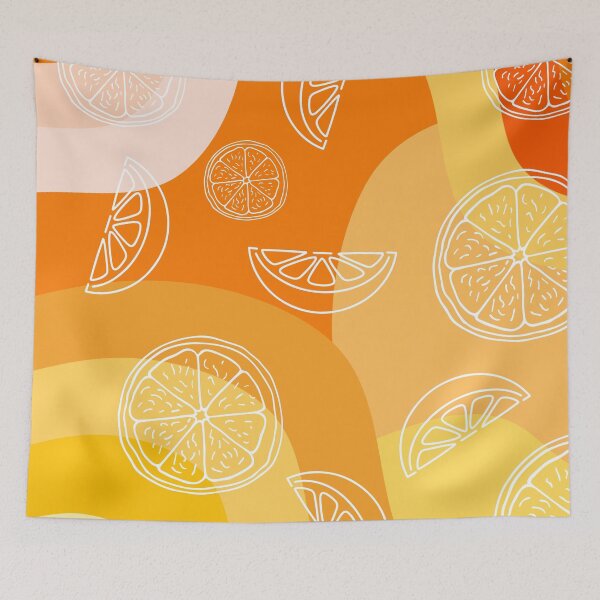 Item preview, Abstract Pattern Citrus Fruits designed and sold by Pagsibol.