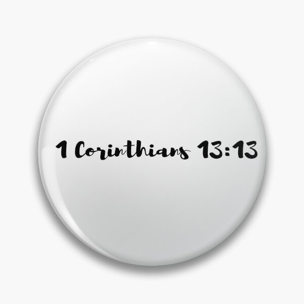 Item preview, 1 corinthians 13:13 bible verse christian quote about love designed and sold by AmeliasArtistry.