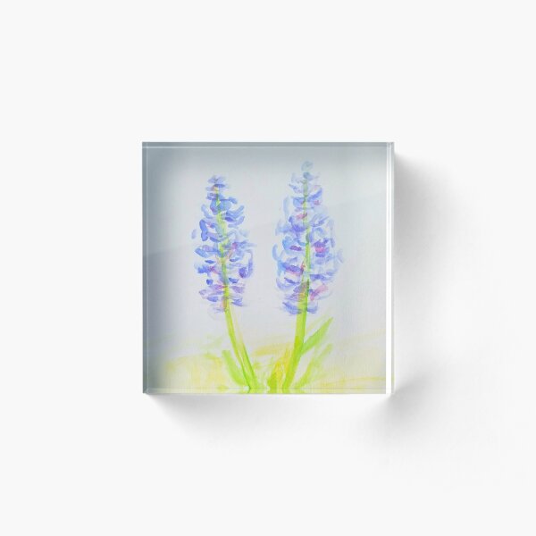 Texas Bluebonnets are my Thang Acrylic Block