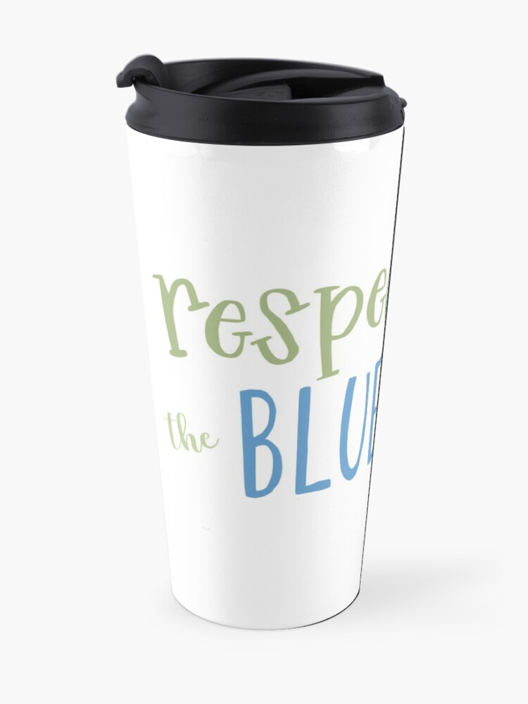 Alternate view of Respect The Blueberry - Cute Travel Mug