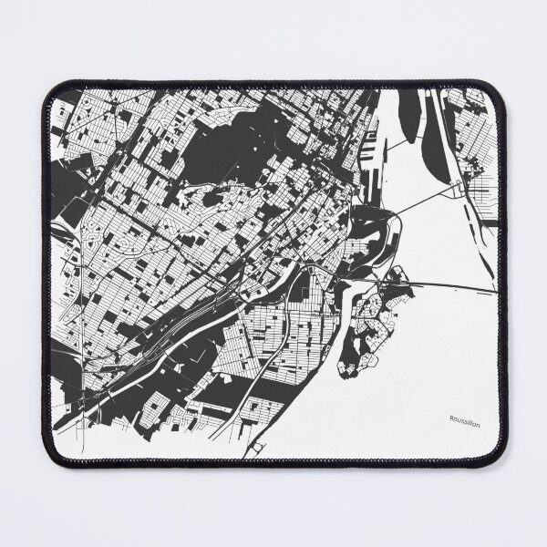 Item preview, Montreal Map Art Black white Canada designed and sold by EpicMaps.
