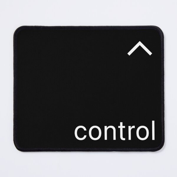 Artikelvorschau, Steuertaste für Mac-Tastatur (Schwarz) entworfen und verkauft von DeafNick.
