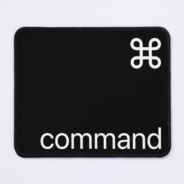 Item preview, Mac Keyboard Command Button (Black) designed and sold by DeafNick.