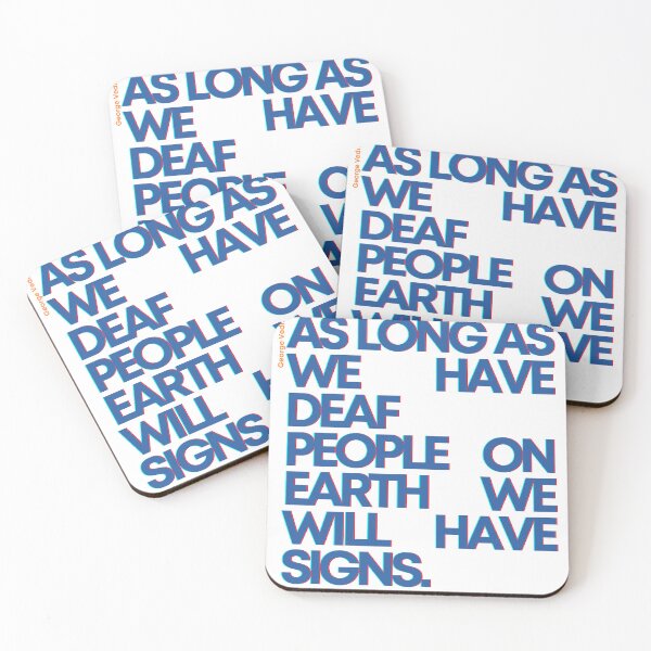Item preview, George Veditz quote designed and sold by NAD-DCHS.