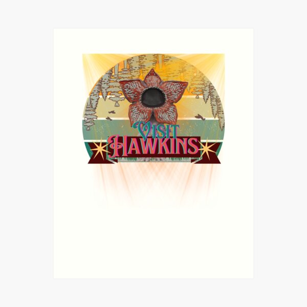 Item preview, Visit Hawkins  designed and sold by Yugster24.