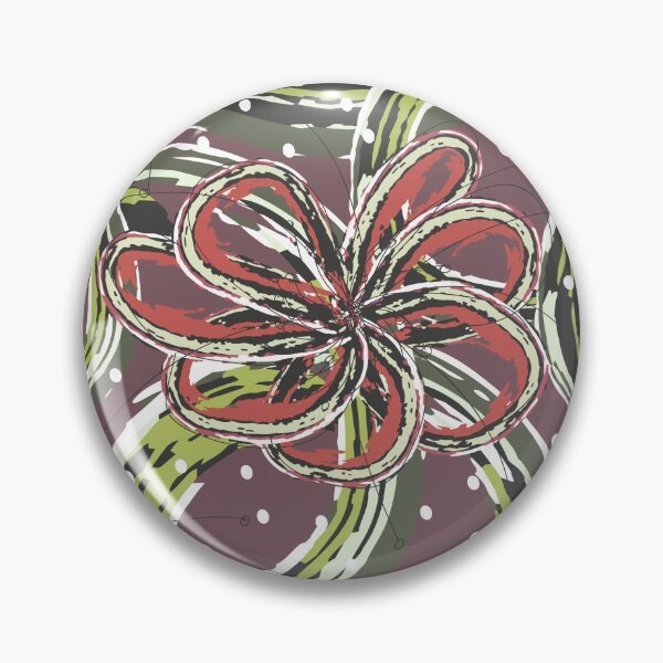 Item preview, Flower Pattern Abstract designed and sold by RED FIR.