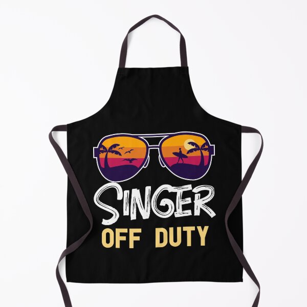 Item preview, Singer Off Duty - Beach Time Off - Funny Summer Vacation designed and sold by Optix.