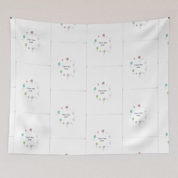 Item preview, I Love You God designed and sold by Corinne Basabe.