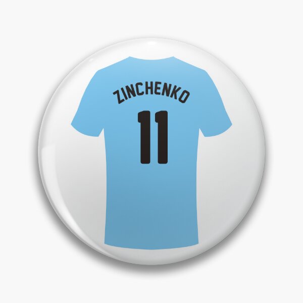 Item preview, Oleksandr Zinchenko Stickers designed and sold by Piqu89.