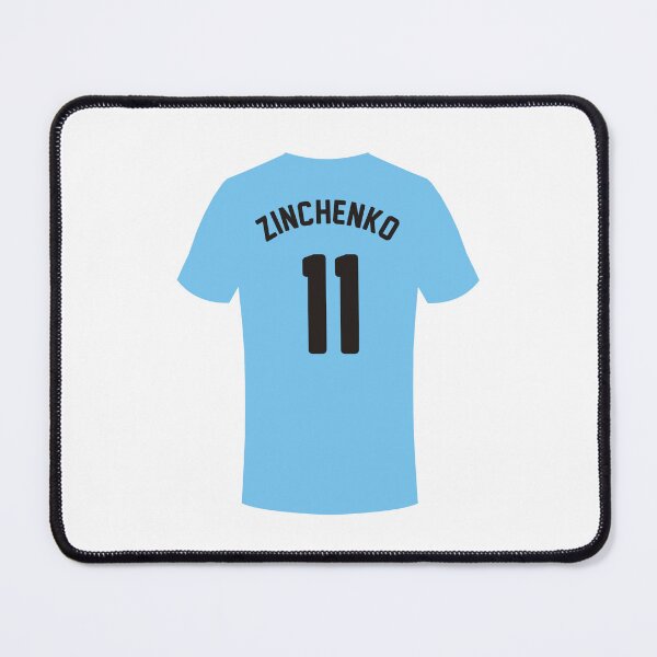 Item preview, Oleksandr Zinchenko Stickers designed and sold by Piqu89.