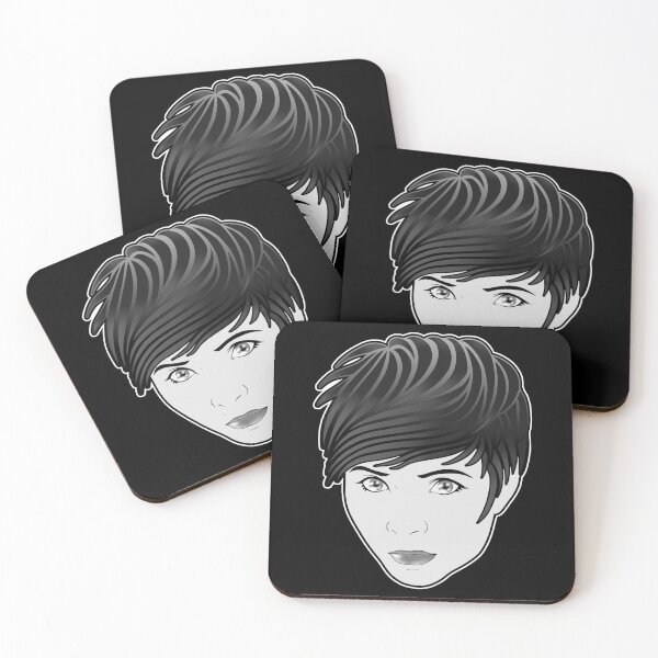 Item preview, Attentive gothic woman in comic style designed and sold by LEAVAEL.