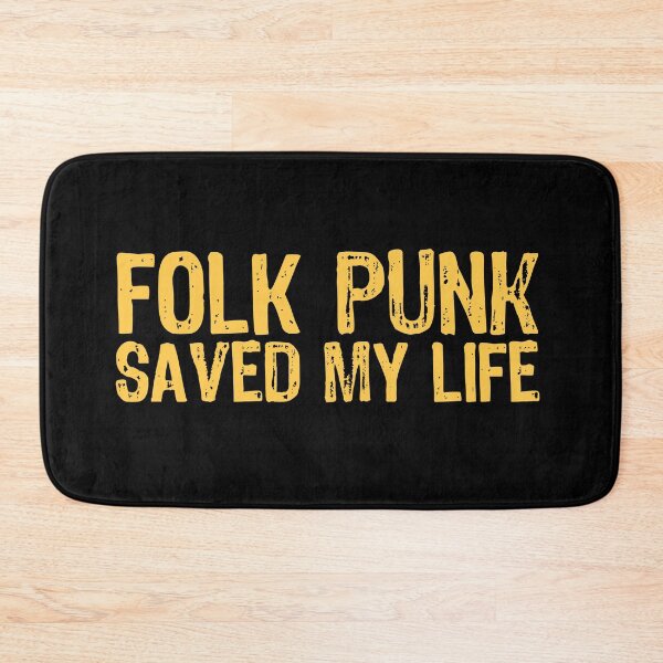Item preview, Folk Punk Saved My Life designed and sold by The "I Love Everything" Shop.