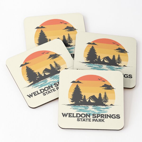 Item preview, Weldon Springs State Park - Illinois Camping designed and sold by Krysanthe.