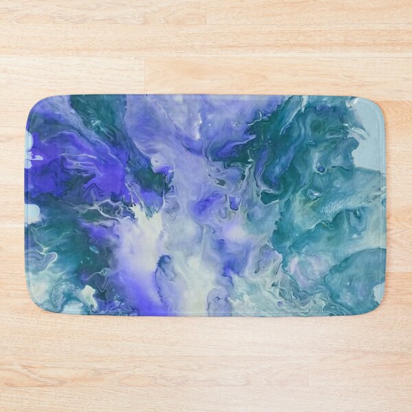 Item preview, Splashes of Teal and Purple designed and sold by Karen Simon.